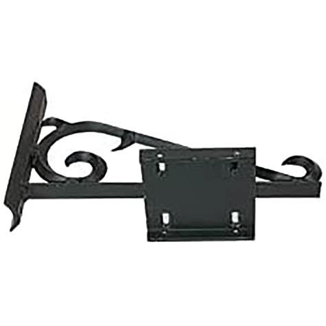 decorative mailbox mounting bracket|mailbox mounting bracket for large.